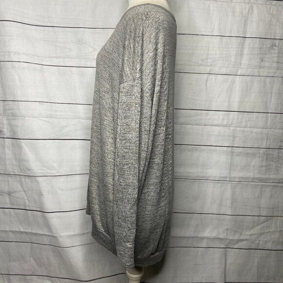 Philosophy long sleeve grey gray top size large - Picture 2 of 6